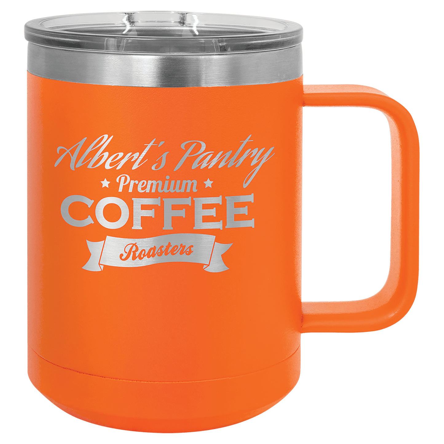 15 oz. Laser Engraved Polar Camel Vacuum Insulated Mug with Slider Lid