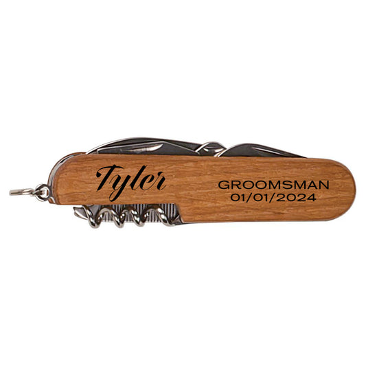 Personalized Wedding Party Multi-Tool