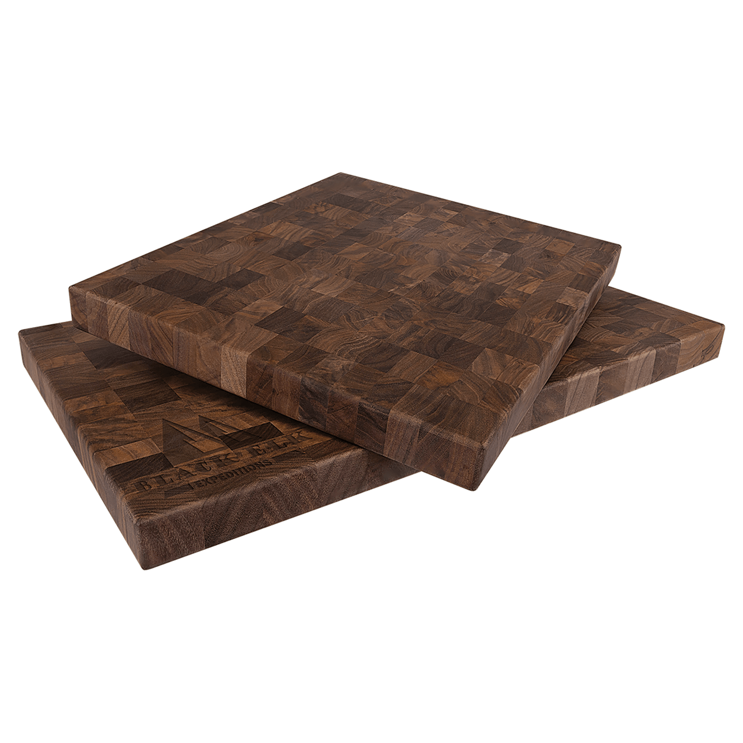 Laser Engraved Walnut Butcherblock Cutting Board