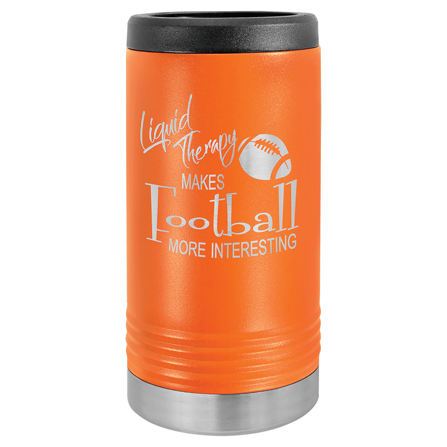 12 oz. Laser Engraved Polar Camel Slim Stainless Steel Vacuum Insulated Beverage Holder