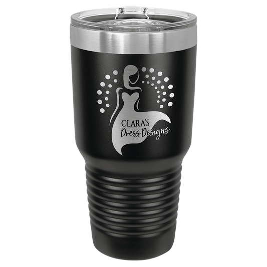 30 oz. Laser Engraved Polar Camel Ringneck Tumbler