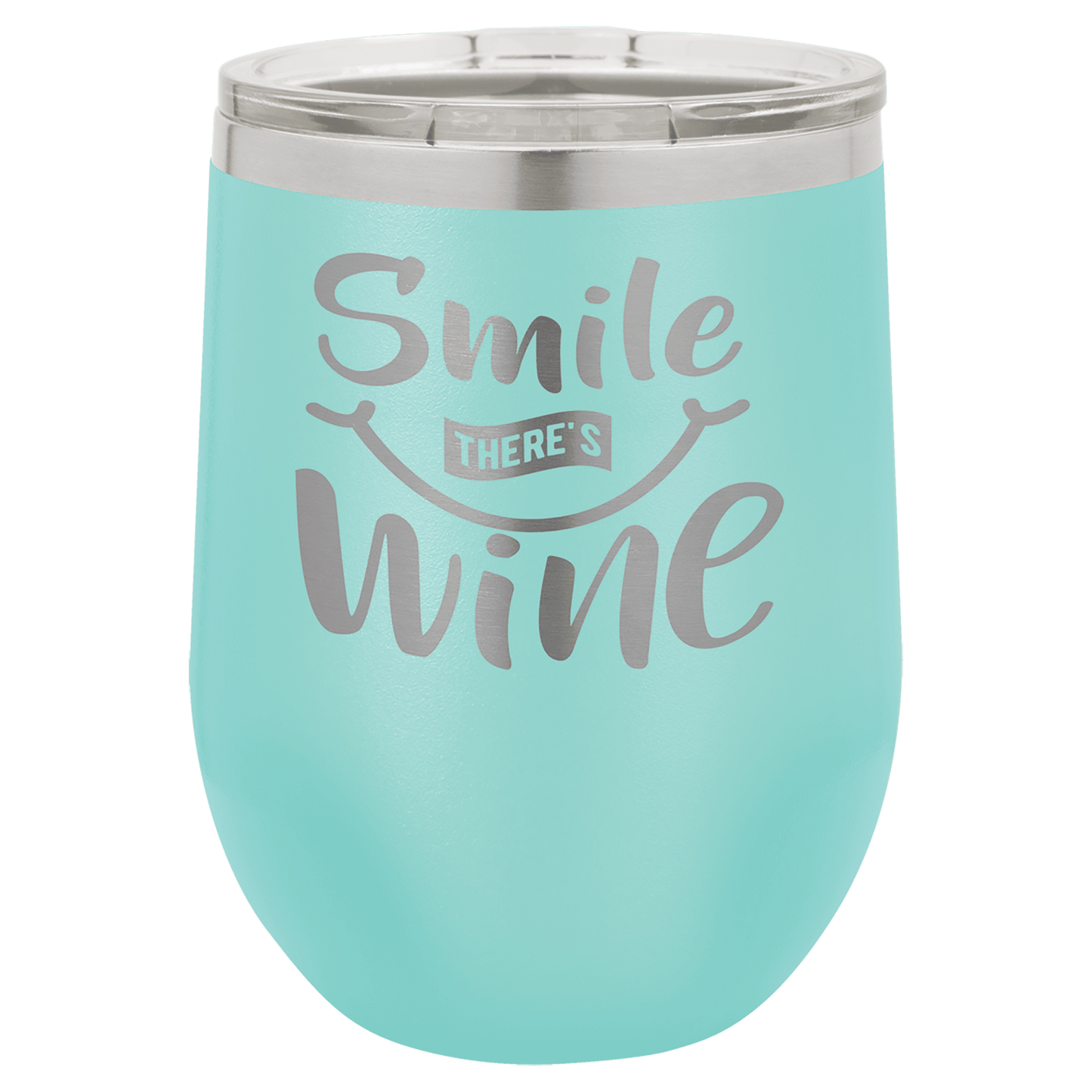 12 oz. Laser Engraved Polar Camel Stemless Wine Tumbler